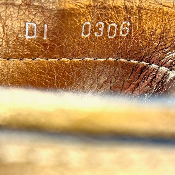 Christian Dior Sandals in Metallic Leather - Picture 6 of 12